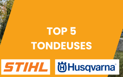 TOP 5 – TONDEUSES À BATTERIE