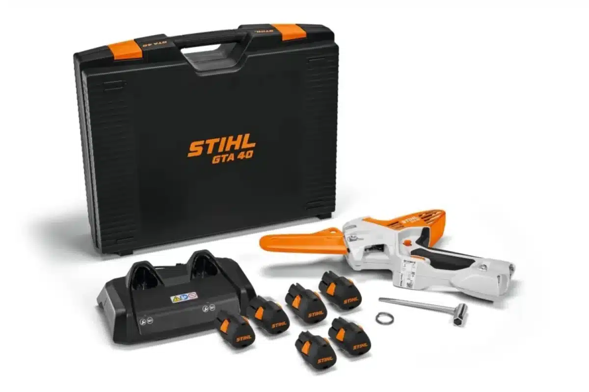 Scie à main à batterie STIHL - GTA 40 (pack batterie x6 + chargeur)