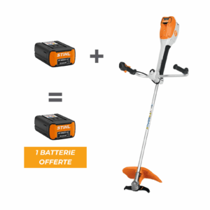 Débroussailleuse STIHL – FSA 400 Duro Broyeur 270-2 PACK 2 BATTERIES AP 500S (1 ACHETEE, 1 OFFERTE)